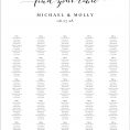 wedding seating chart