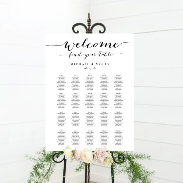 seating chart template seating chart template