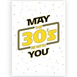 star wars birthday card