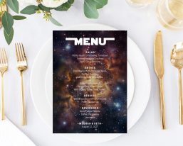 star wars wedding menu