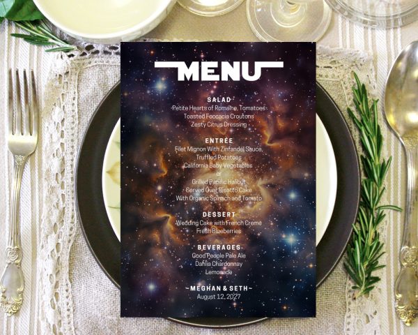 star wars wedding menu star wars wedding menu