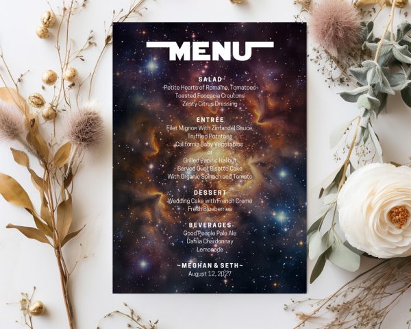 star wars wedding menu star wars wedding menu