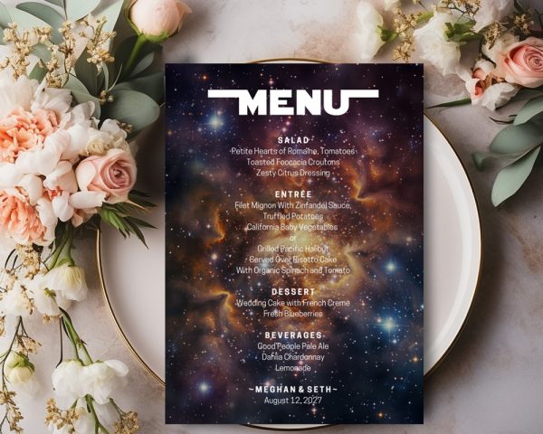 star wars wedding menu star wars wedding menu