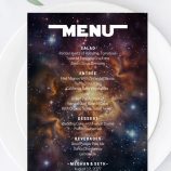 star wars wedding menu
