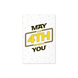 may the 4th be with you card