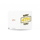 may the 4th be with you card