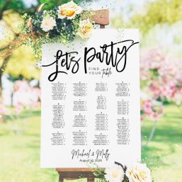 lets party seating chart lets party seating chart