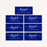 navy reserved sign