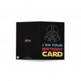 star wars birthday card