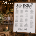 wedding seating chart
