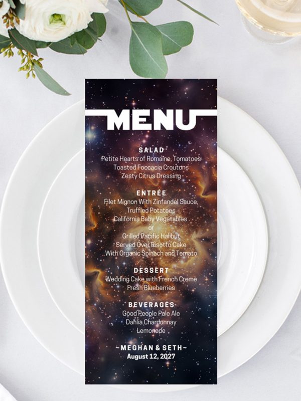 star wars menu template star wars menu