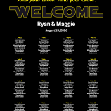star wars seating chart