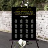 star wars wedding seating plan