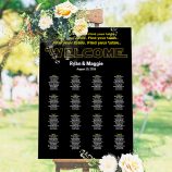 star wars wedding seating chart