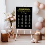 star wars wedding seating chart